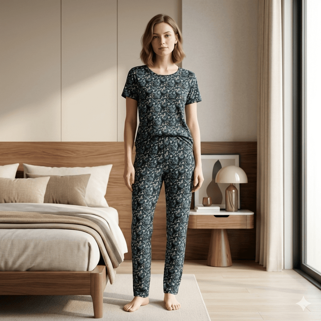 ELITE WOMENS TSHIRT + PANT PYJAMA SET - TeebuyclothingELITE WOMENS TSHIRT + PANT PYJAMA SET for women & kids - Teebuyclothing