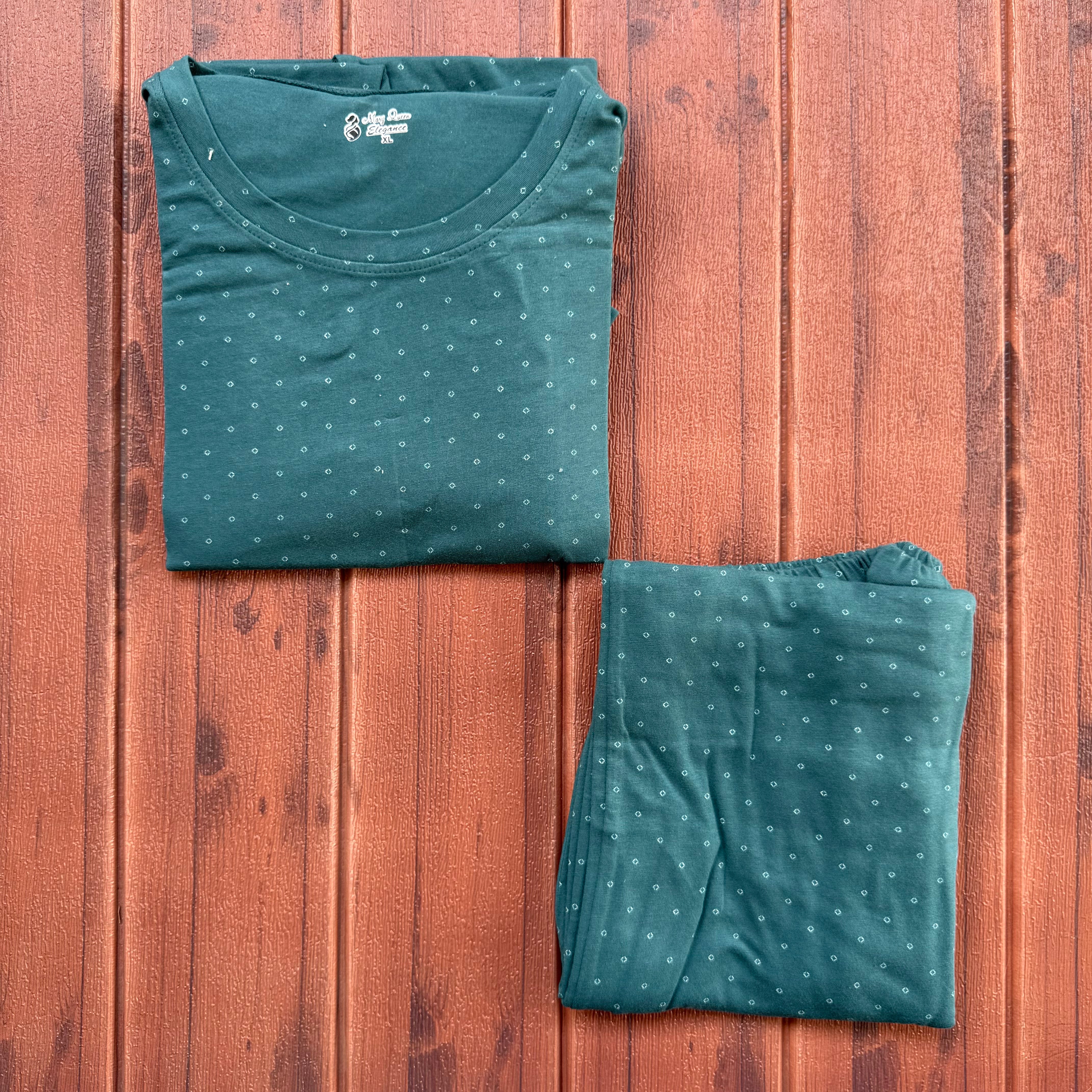 Teebuyclothing ELITE WOMENS TSHIRT + PANT PYJAMA SET ELITE WOMENS TSHIRT + PANT PYJAMA SET