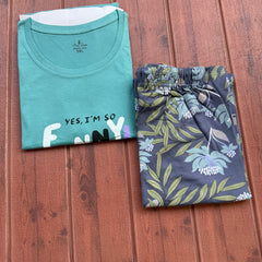 ELITE WOMENS PYJAMA SET WITH FULL PANT