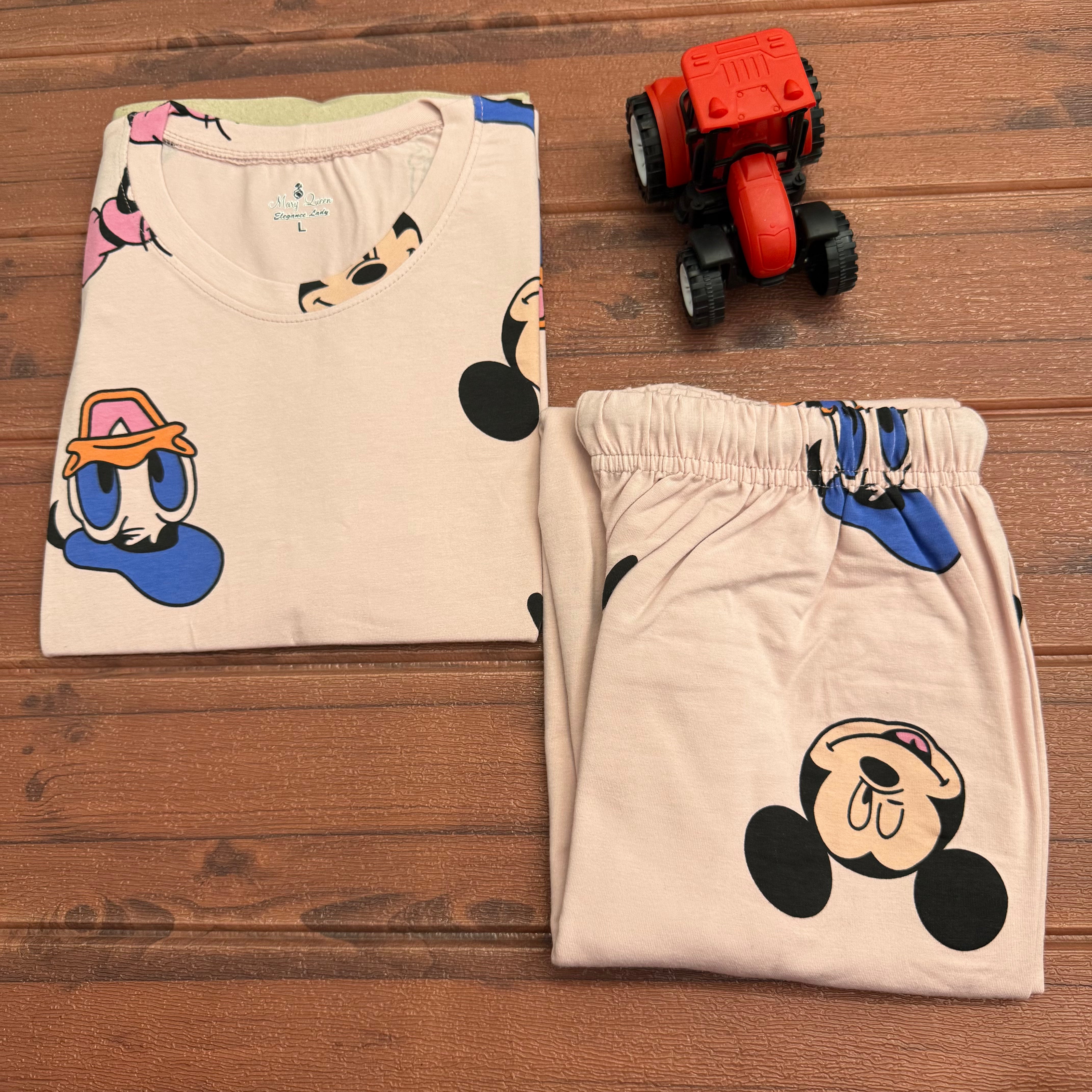 Teebuyclothing ELITE WOMENS PYJAMA SET WITH FULL PANT ELITE WOMENS PYJAMA SET WITH FULL PANT