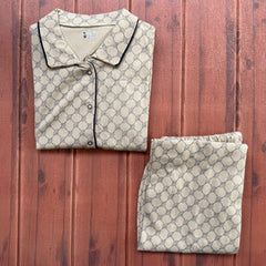 Teebuyclothing ELITE WOMENS SHIRT + PANT PYJAMA SET Green Daimond ELITE WOMENS SHIRT + PANT PYJAMA SET Green Daimond