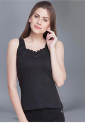 (PACK OF 3) Non Adjustable Regular Camisoles/Slips (ALICE)