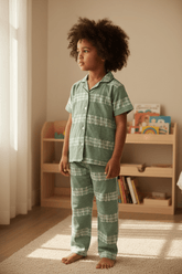 Teebuyindia kids wear ELITE KIDS UNISEX SHIRT SET Green Magic ELITE KIDS UNISEX SHIRT SET Green Magic