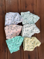 PRINTED Chudi Bra WITH LINE ( Single Layer) ( PACK OF 6)