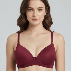 Teebuyindia B-17-LYCRA PADDED BRA , B CUP Pushup BRA (PACK OF 3) B-17-LYCRA PADDED BRA , B CUP Pushup BRA (PACK OF 3)