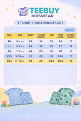 Teebuyindia kids wear FP-1 Elite Kids unisex TSHIRT+PANT SUN FP-1 Elite Kids unisex TSHIRT+PANT SUN