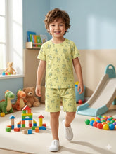 SS-15 ELITE KIDS UNISEX SHORT SET YELLOW CROCS