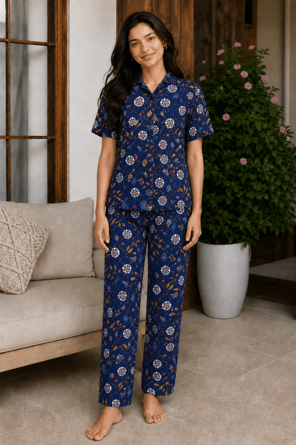 Teebuyclothing ELITE WOMENS SHIRT + PANT PYJAMA SET ELITE WOMENS SHIRT + PANT PYJAMA SET