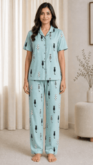 Teebuyclothing ELITE WOMENS SHIRT + PANT PYJAMA SET ELITE WOMENS SHIRT + PANT PYJAMA SET