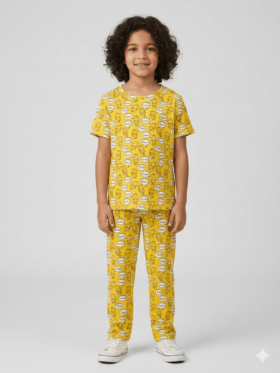 Elite Kids unisex TSHIRT+PANT YELLOW POP DUCK SET - TeebuyclothingElite Kids unisex TSHIRT+PANT YELLOW POP DUCK SET for women & kids - Teebuyclothing