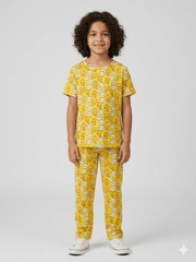 Elite Kids unisex TSHIRT+PANT YELLOW POP DUCK SET - TeebuyclothingElite Kids unisex TSHIRT+PANT YELLOW POP DUCK SET for women & kids - Teebuyclothing