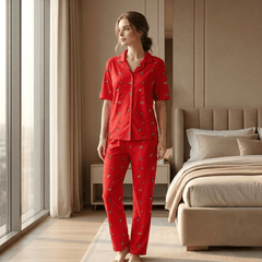 Teebuyclothing ELITE WOMENS SHIRT + PANT PYJAMA SET ELITE WOMENS SHIRT + PANT PYJAMA SET