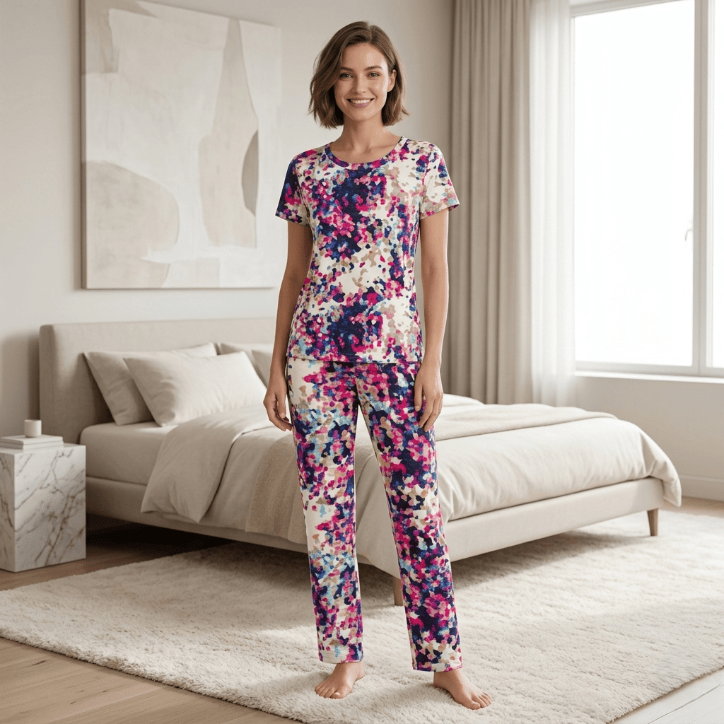 ELITE WOMENS TSHIRT + PANT PYJAMA SET - TeebuyclothingELITE WOMENS TSHIRT + PANT PYJAMA SET for women & kids - Teebuyclothing