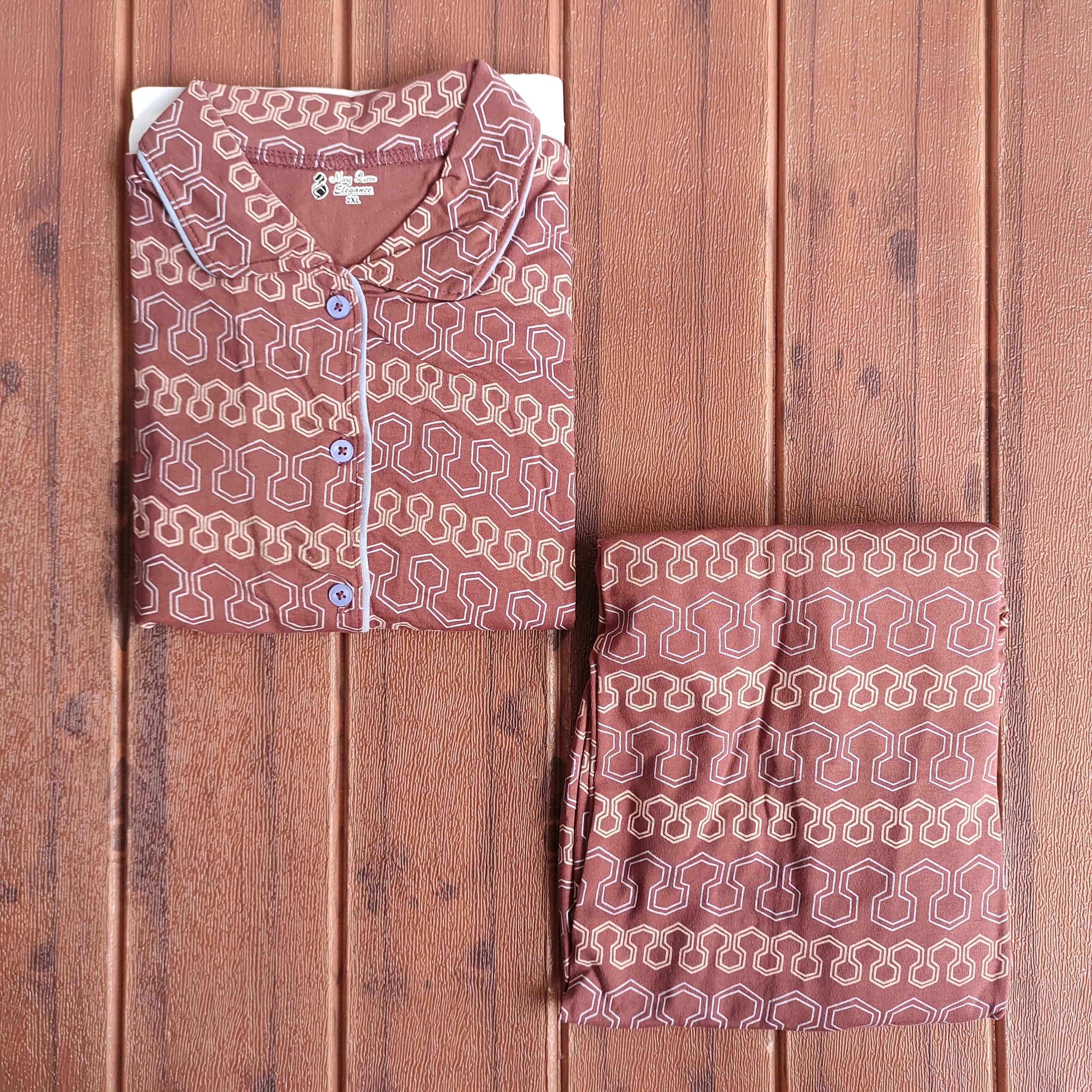 Teebuyclothing ELITE WOMENS SHIRT + PANT PYJAMA SET ELITE WOMENS SHIRT + PANT PYJAMA SET