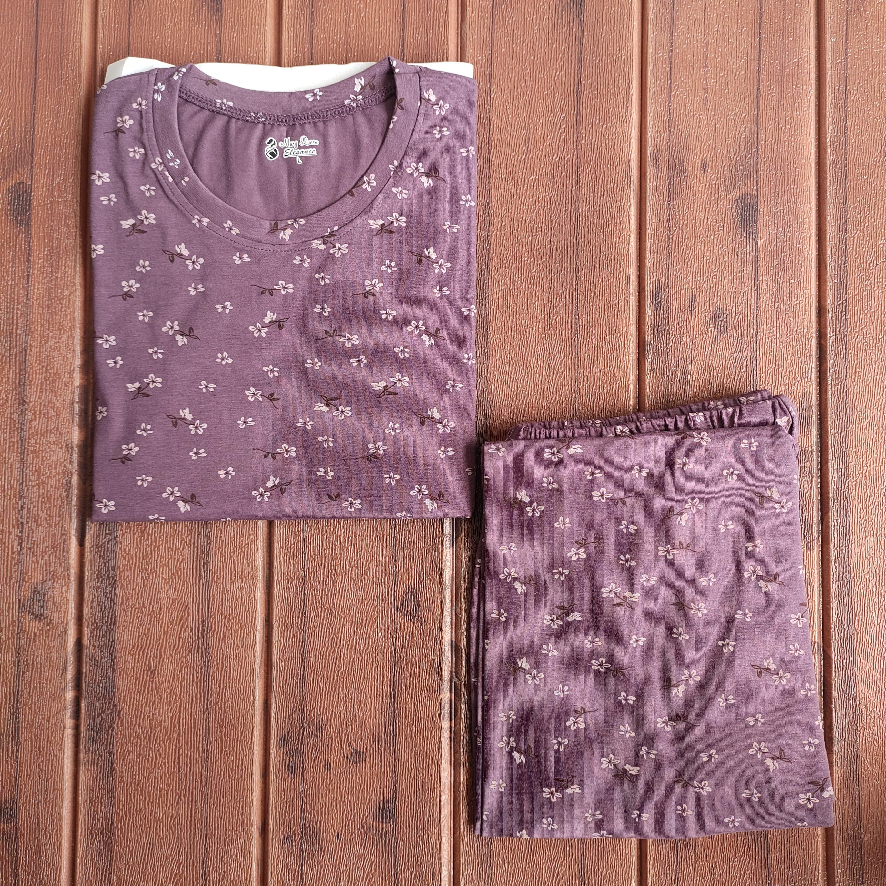 Teebuyclothing ELITE WOMENS TSHIRT + PANT PYJAMA SET ELITE WOMENS TSHIRT + PANT PYJAMA SET