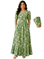 Teebuyclothing Teebuy Fancy Maxi Parrot Green Teebuy Fancy Maxi Parrot Green