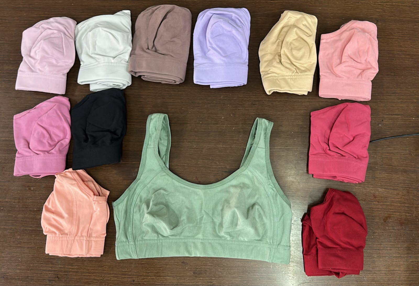 Teebuyindia B-08-ELITE FULL COVERAGE SPORTS BRA Non padded (PACK OF 3) B-08-ELITE FULL COVERAGE SPORTS BRA Non padded (PACK OF 3)