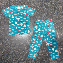 Kids Unisex T-Shirt Pant Set Boat - TeebuyclothingKids Unisex T-Shirt Pant Set Boat for women & kids - Teebuyclothing
