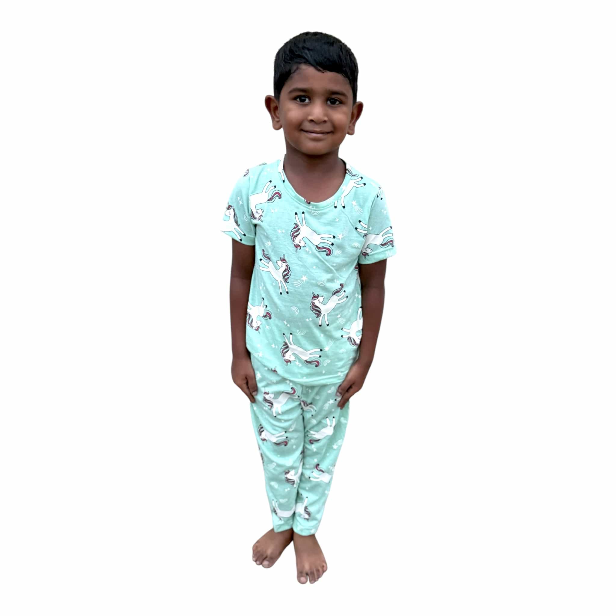 Teebuyindia kids wear Elite Kids unisex TSHIRT+PANT UNICORN Elite Kids unisex TSHIRT+PANT UNICORN