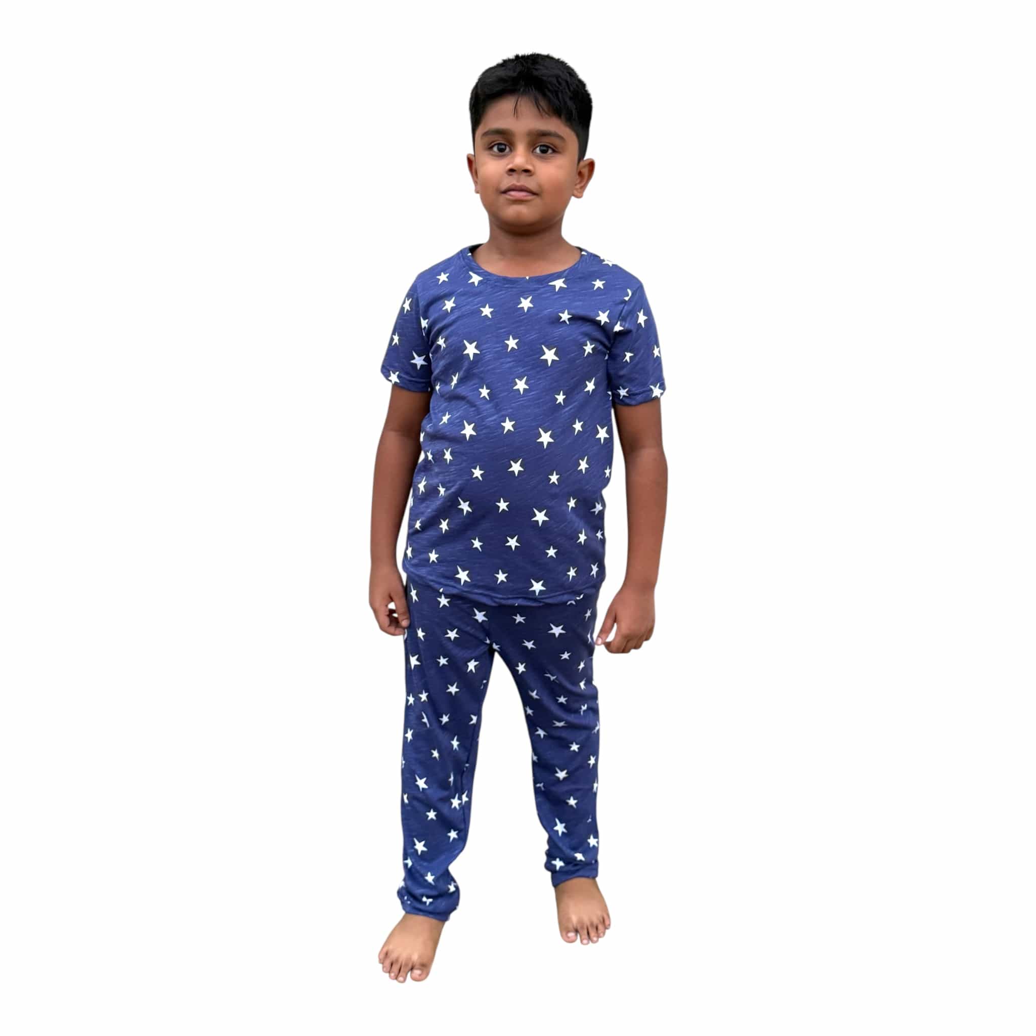 Teebuyindia kids wear (Elite Kids unisex TSHIRT+PANT BLUE STAR (Elite Kids unisex TSHIRT+PANT BLUE STAR