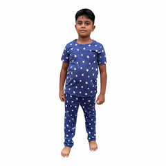Teebuyindia kids wear (Elite Kids unisex TSHIRT+PANT BLUE STAR (Elite Kids unisex TSHIRT+PANT BLUE STAR