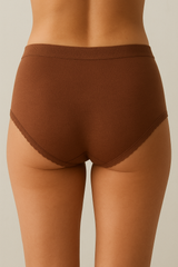 FINE LADIES Outer Elastic Womens Panties (Pack of 6)