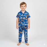 Teebuyindia kids wear ELITE KIDS UNISEX SHIRT SET Miltary Blue ELITE KIDS UNISEX SHIRT SET Miltary Blue