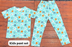 Teebuyindia Kids Unisex T-Shirt Pant Set TEDDY FACE Kids Unisex T-Shirt Pant Set TEDDY FACE