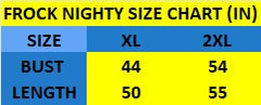 FROCK NIGHTY -2XL