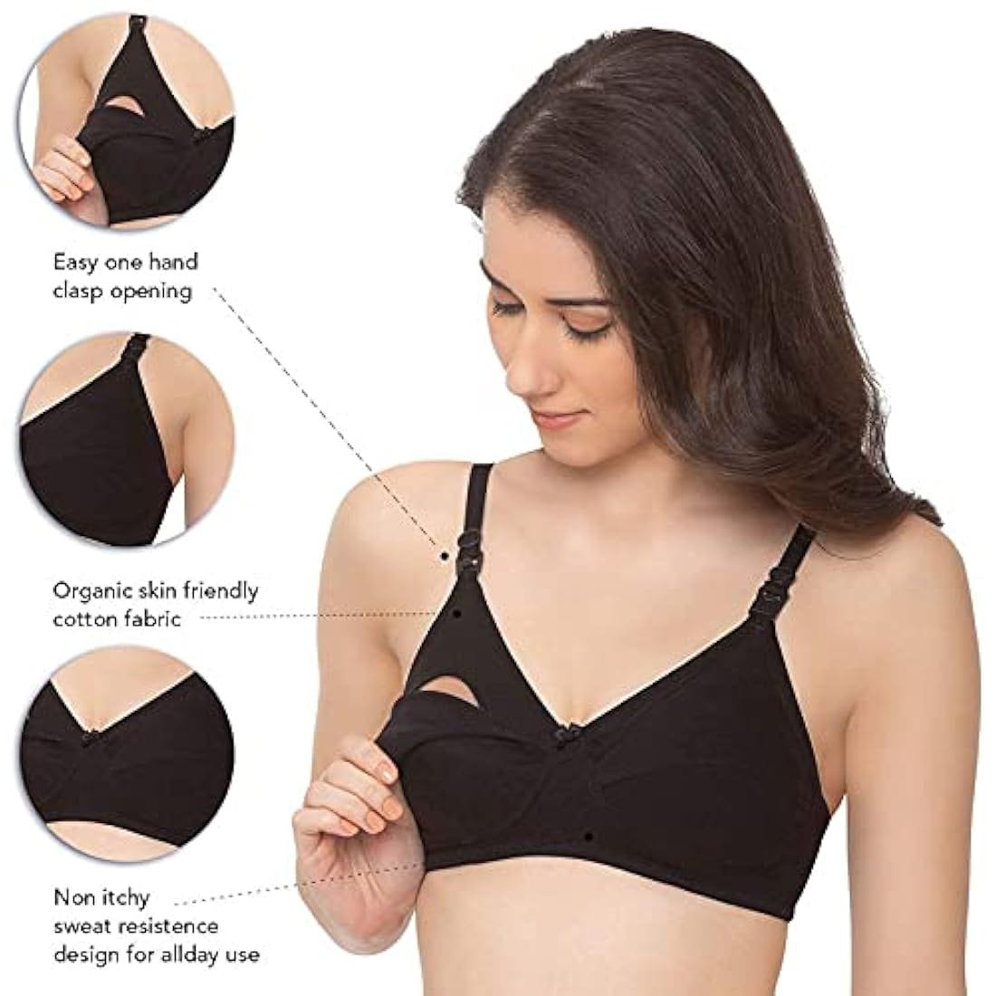 Teebuyclothing B-18 - FEEDING BRA (PACK OF 2) B-18 - FEEDING BRA (PACK OF 2)