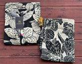 BLACK Floral Rayon Kurti Set with Pocket