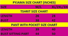 Teebuyclothing WOMENS PYAJAM SET WITH SIDE POCKET STRIPED HEART WOMENS PYAJAM SET WITH SIDE POCKET STRIPED HEART