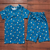 Teebuyindia Kids Unisex Short Set PENGUIN Kids Unisex Short Set PENGUIN
