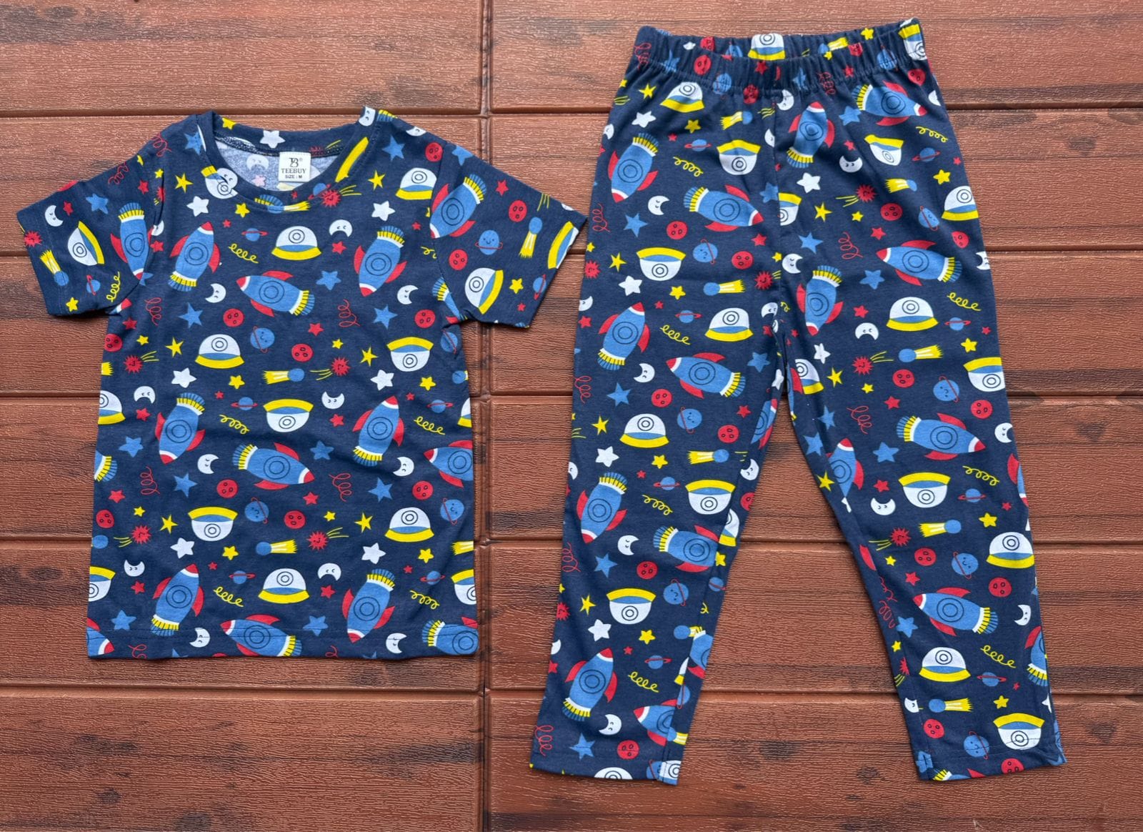Teebuyindia kids wear Kids unisex TSHIRT+PANT ROCKET Kids unisex TSHIRT+PANT ROCKET