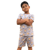 Teebuyindia kids wear ELITE KIDS UNISEX SHORTSET- ROAR ELITE KIDS UNISEX SHORTSET- ROAR