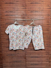 TShirt with 3/4th pant pyjama Glitter - TeebuyclothingTShirt with 3/4th pant pyjama Glitter for women & kids - Teebuyclothing