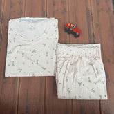 Teebuyclothing ELITE WOMENS PYJAMA SET WITH FULL PANT ELITE WOMENS PYJAMA SET WITH FULL PANT