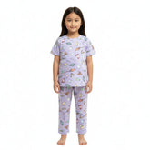 Teebuyindia kids wear Elite Kids unisex TSHIRT+PANT LAVENDER MAGIC Elite Kids unisex TSHIRT+PANT LAVENDER MAGIC