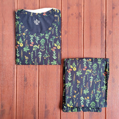 Teebuyclothing ELITE WOMENS TSHIRT + PANT PYJAMA SET ELITE WOMENS TSHIRT + PANT PYJAMA SET