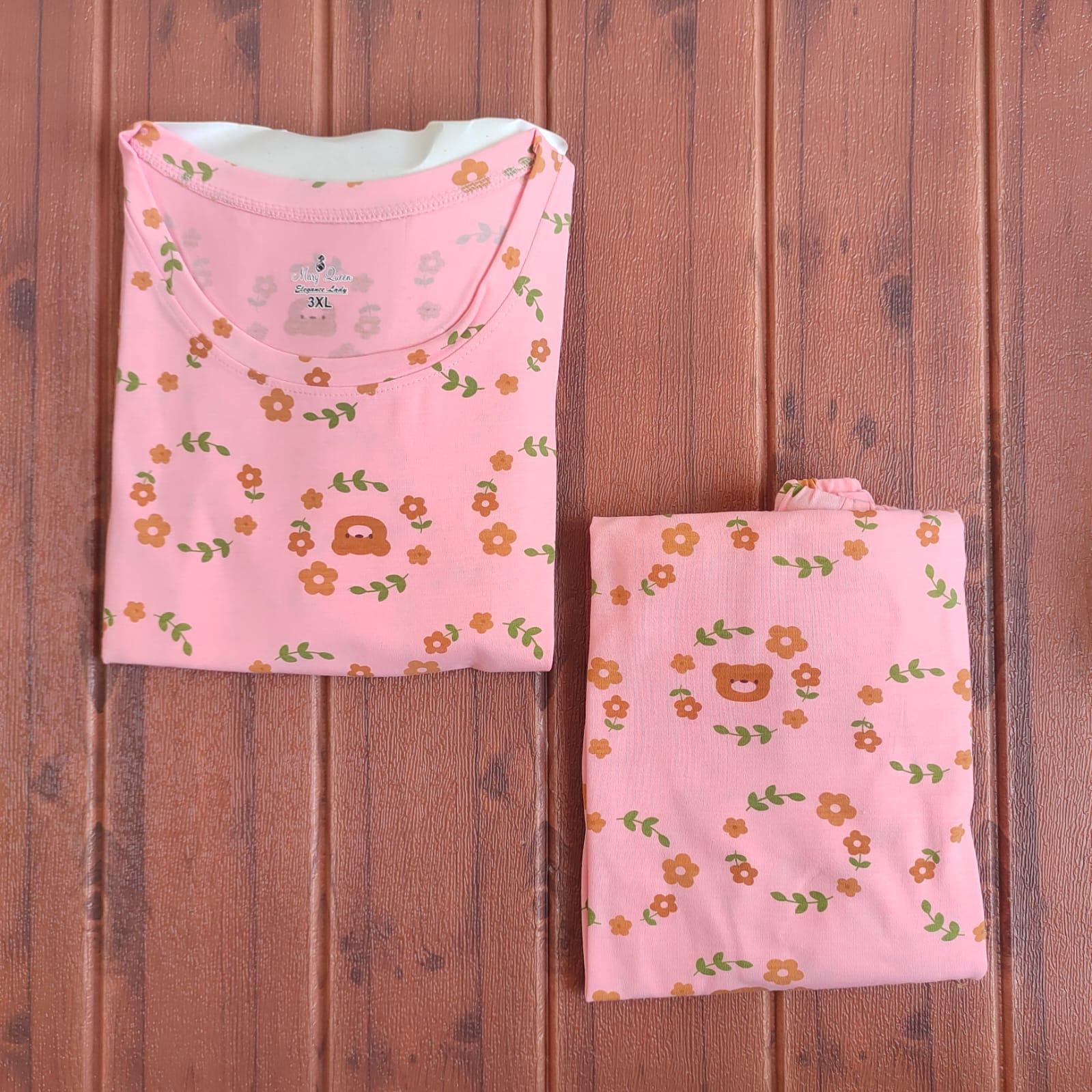Teebuyclothing ELITE WOMENS TSHIRT + PANT PYJAMA SET ELITE WOMENS TSHIRT + PANT PYJAMA SET