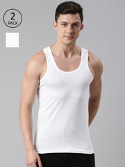 MENS COTTON VEST (PACK OF 2)