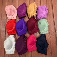 Semi Padded BRA , B CUP( PACK OF 3)
