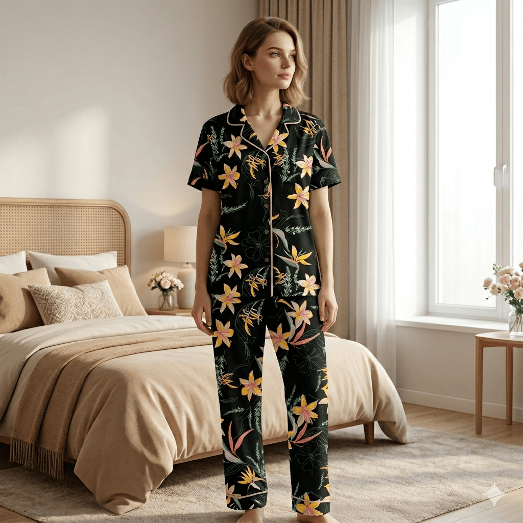 Teebuyclothing ELITE WOMENS SHIRT + PANT PYJAMA SET ELITE WOMENS SHIRT + PANT PYJAMA SET