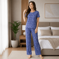 Teebuyclothing ELITE WOMENS TSHIRT + PANT PYJAMA SET ELITE WOMENS TSHIRT + PANT PYJAMA SET