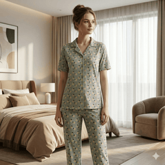 Teebuyclothing ELITE WOMENS SHIRT + PANT PYJAMA SET ELITE WOMENS SHIRT + PANT PYJAMA SET