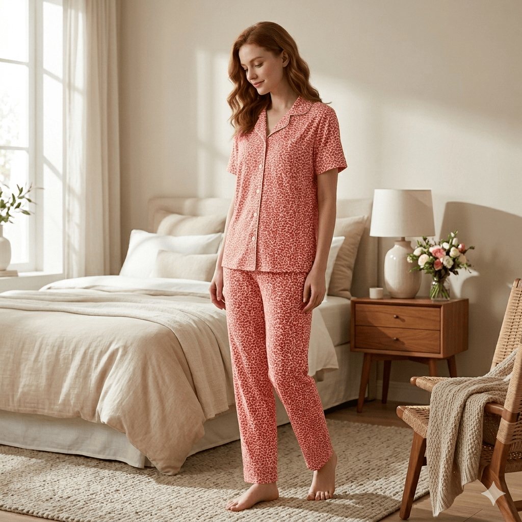 Teebuyclothing ELITE WOMENS SHIRT + PANT PYJAMA SET ELITE WOMENS SHIRT + PANT PYJAMA SET