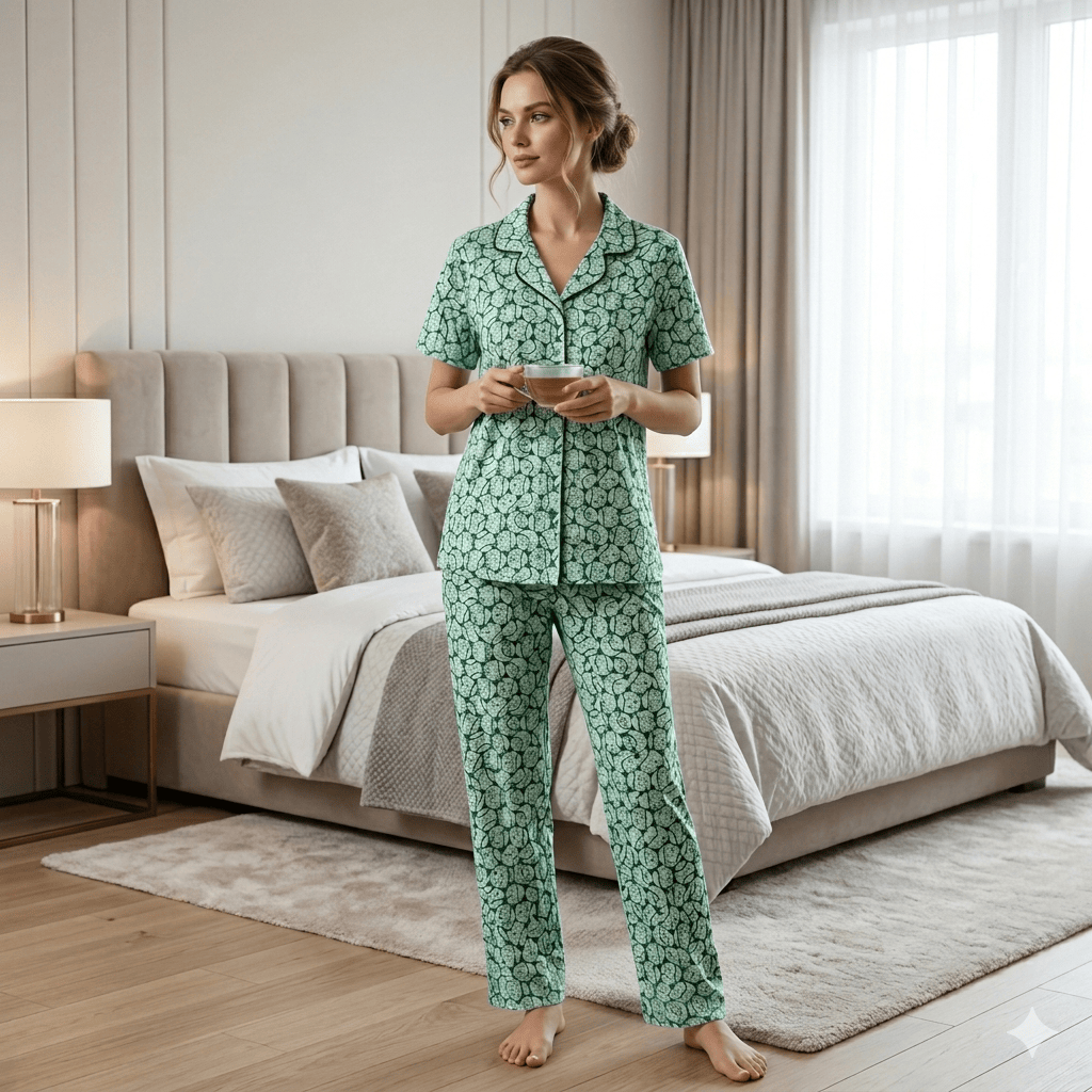 Teebuyclothing ELITE WOMENS SHIRT + PANT PYJAMA SET ELITE WOMENS SHIRT + PANT PYJAMA SET