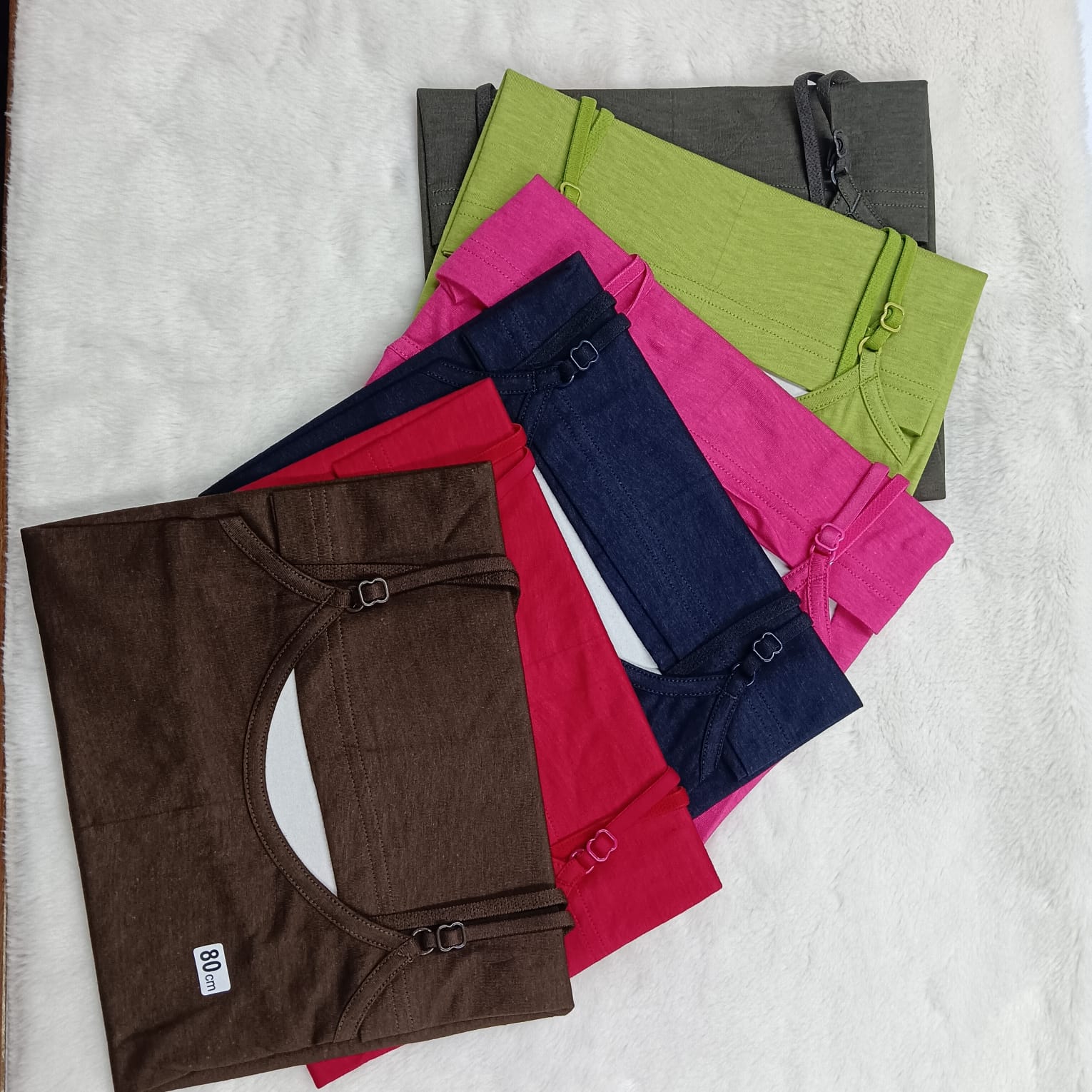 ADJUSTABLE SLIP/ CAMISOLES (PACK OF 3) (SHINE)