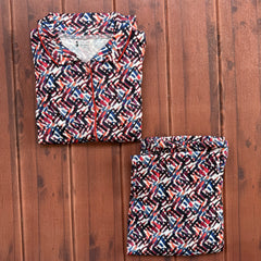 Teebuyclothing ELITE WOMENS SHIRT + PANT PYJAMA SET ZIG ZAG ELITE WOMENS SHIRT + PANT PYJAMA SET ZIG ZAG