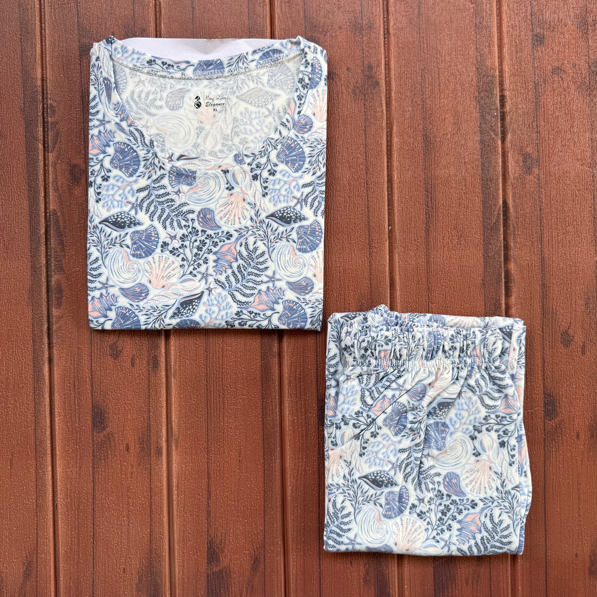 Teebuyclothing ELITE WOMENS TSHIRT + PANT PYJAMA SET ELITE WOMENS TSHIRT + PANT PYJAMA SET